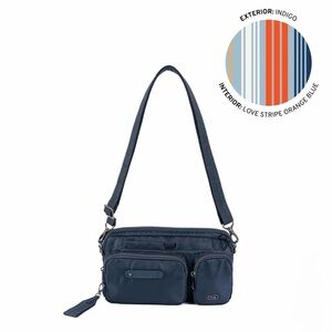 Lug Switcheroo Crossbody Indigo Blue NWT